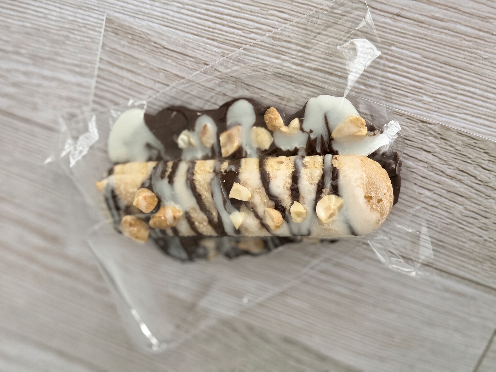 Chocolate Drizzled Ladyfingers