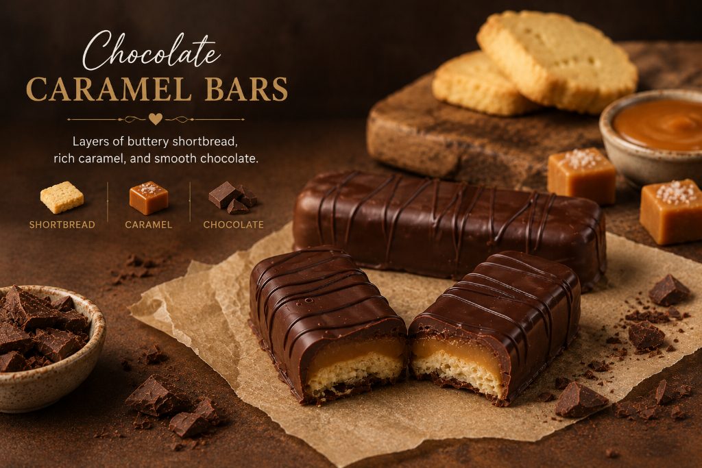 Twin Chocolate Caramel Bars