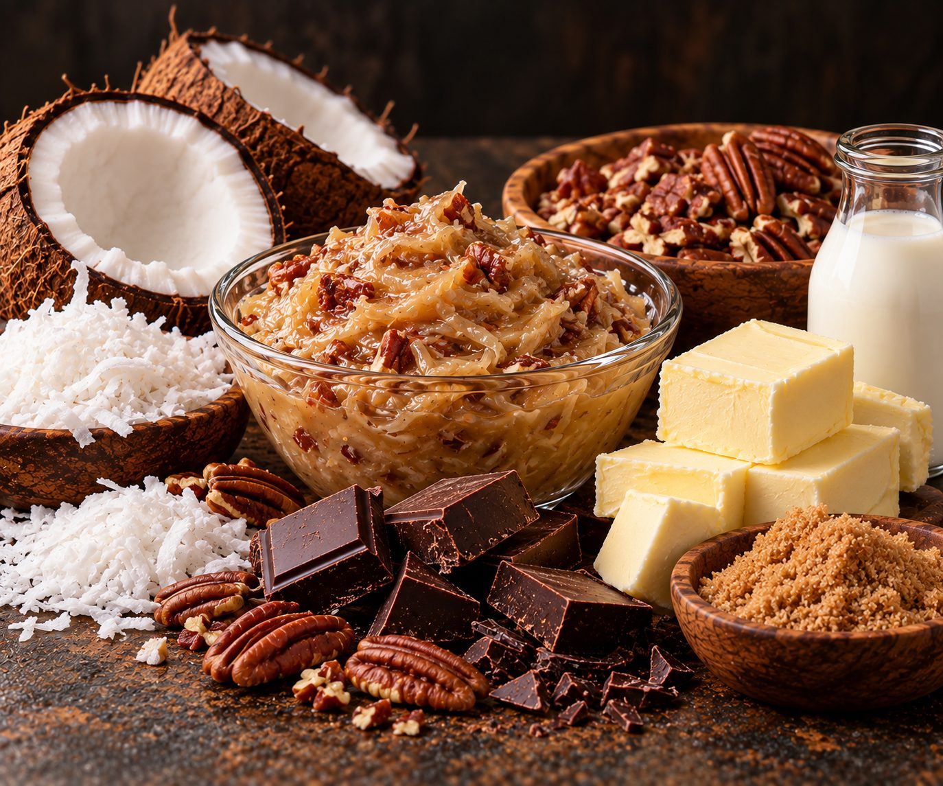 German Chocolate Getaway - German Chocolate Cake