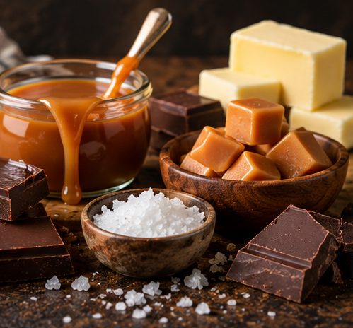 Worth the Mess - Chocolate Caramel Brownie