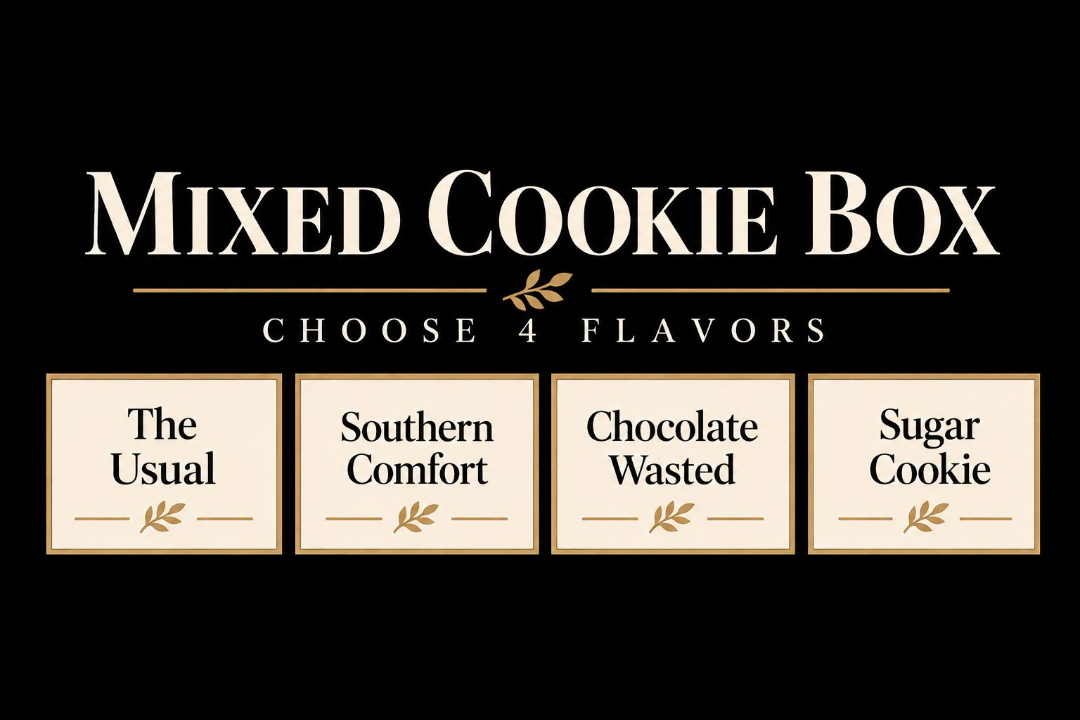 Mixed Cookie Box