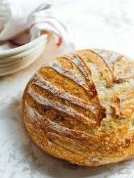 Artisan rustic sourdough loaf