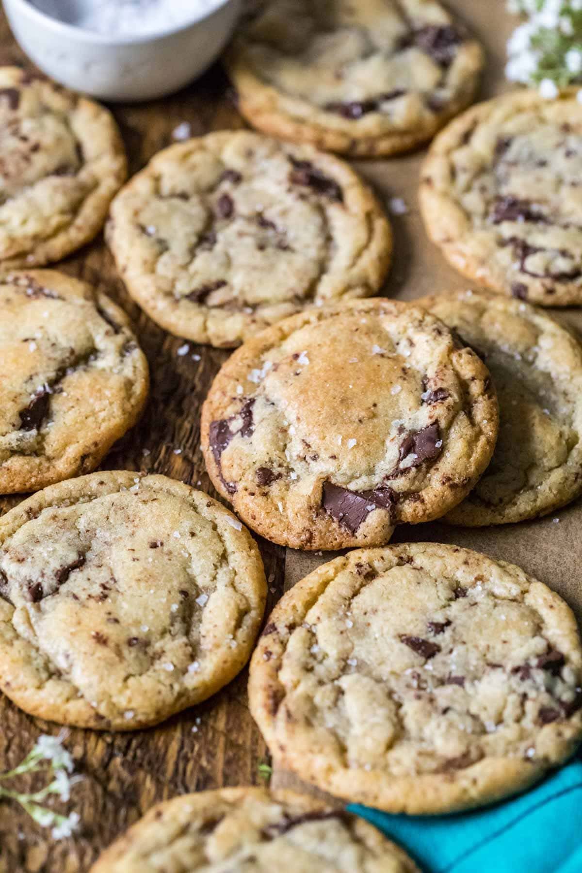 Sourdough Chocolate chip cookies