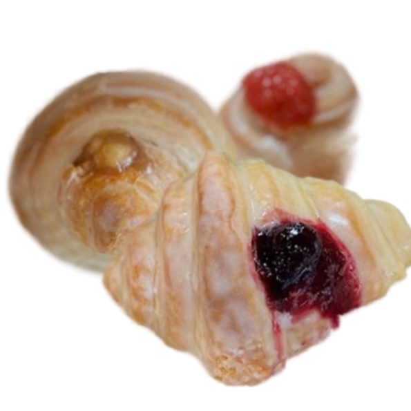 Glazed Filled Croissants, MINIS