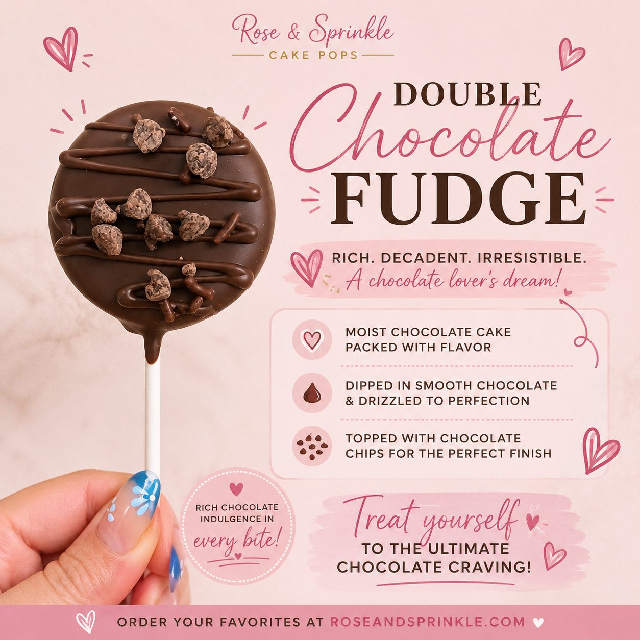 Double Chocolate Fudge