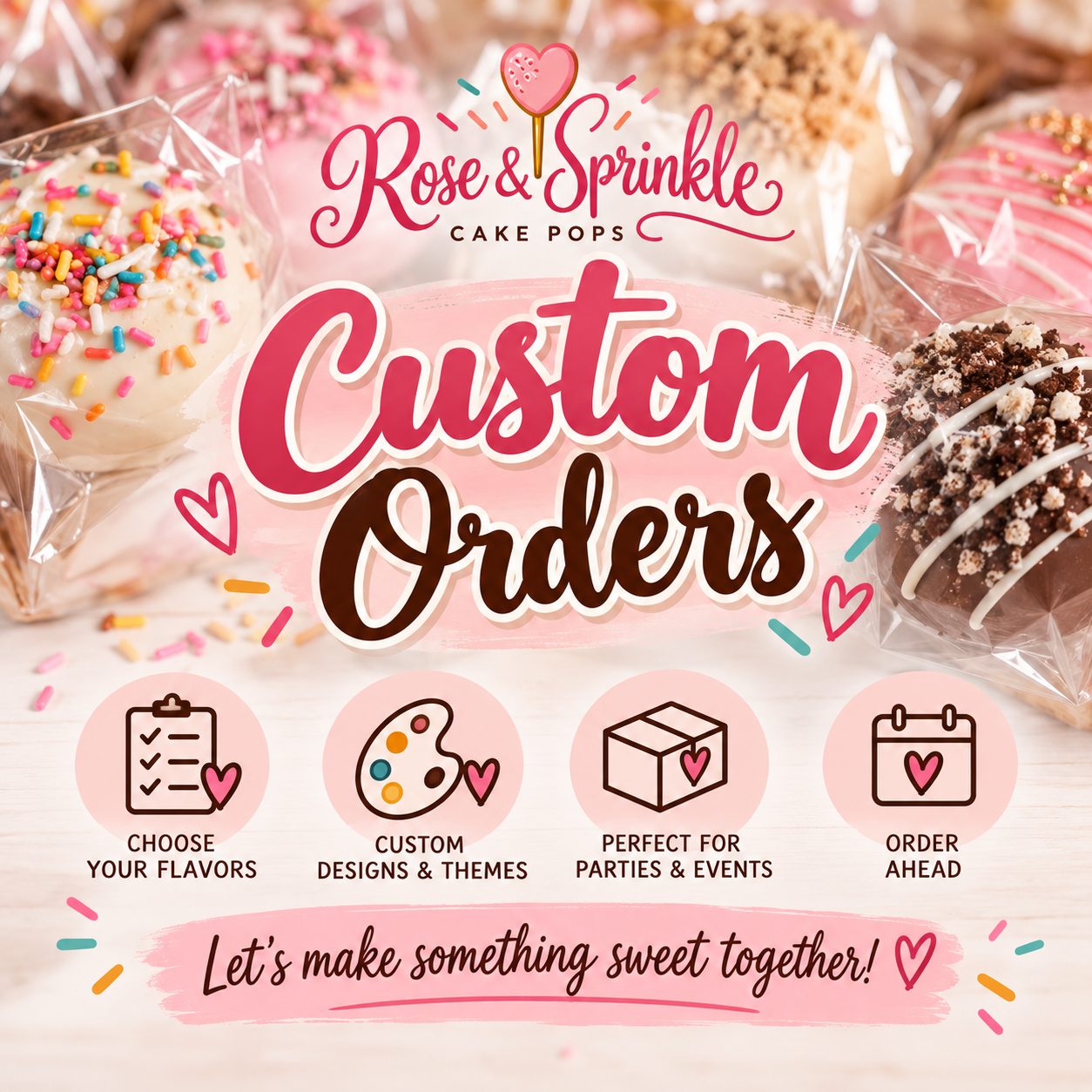 Custom Cake Pops